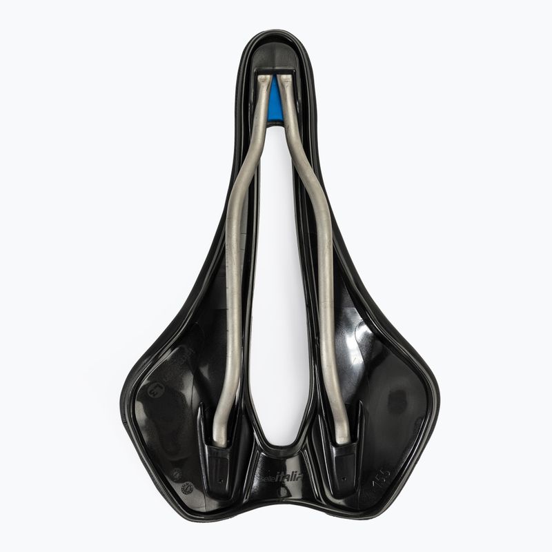 Siodełko rowerowe Selle Italia Max SLR Boost Gel Superflow, TI 316 Rail, Fibra-Trek, Light Gel black 4