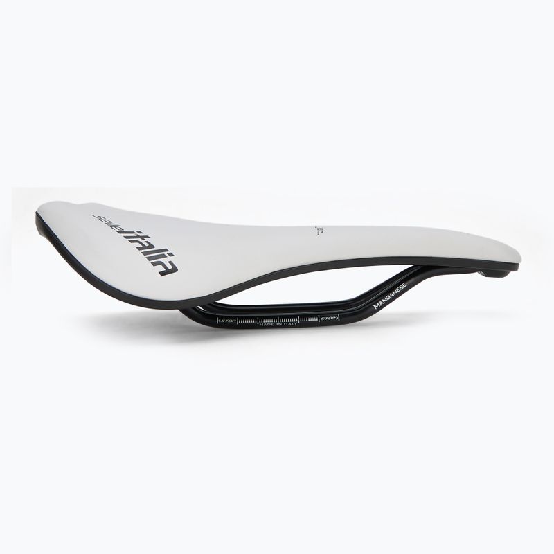 Siodełko rowerowe Selle Italia Novus Boost Evo TM, Superflow, Manganese Rail, Soft-Tek white 2