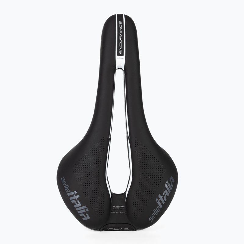 Siodełko rowerowe Selle Italia Flite Boost Endurance Superflow, Ti 316 Rail, Fibra-Tek 3