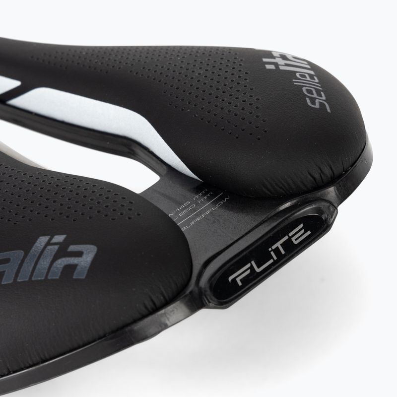 Siodełko rowerowe Selle Italia Flite Boost Endurance Superflow, Ti 316 Rail, Fibra-Tek 5