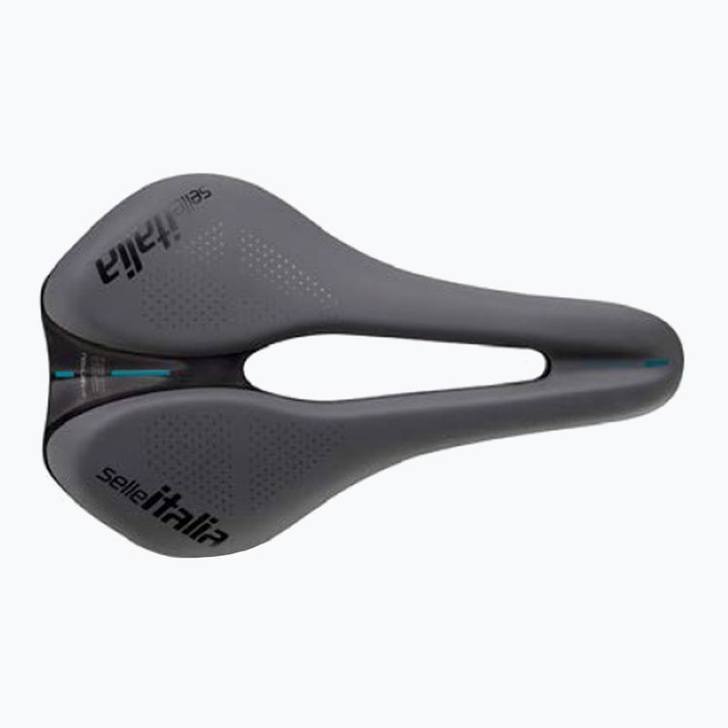Siodełko rowerowe Selle Italia Novus Boost Evo Gravel TM, Superflow, Manganese Rail, Soft-Trek grey 2