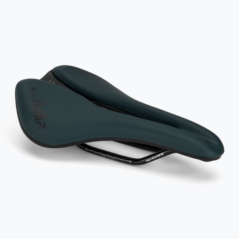 Siodełko rowerowe Selle Italia Novus Boost Evo Gravel TM Superflow, Manganese Rail, Soft-Trek blue