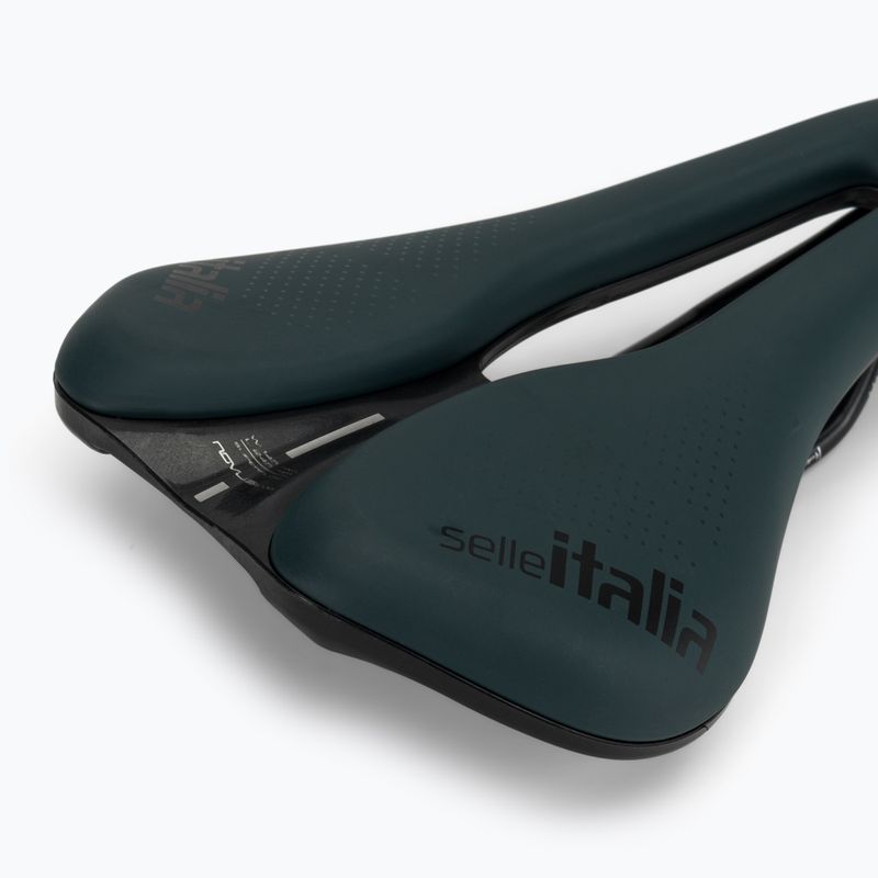 Siodełko rowerowe Selle Italia Novus Boost Evo Gravel TM Superflow, Manganese Rail, Soft-Trek blue 5