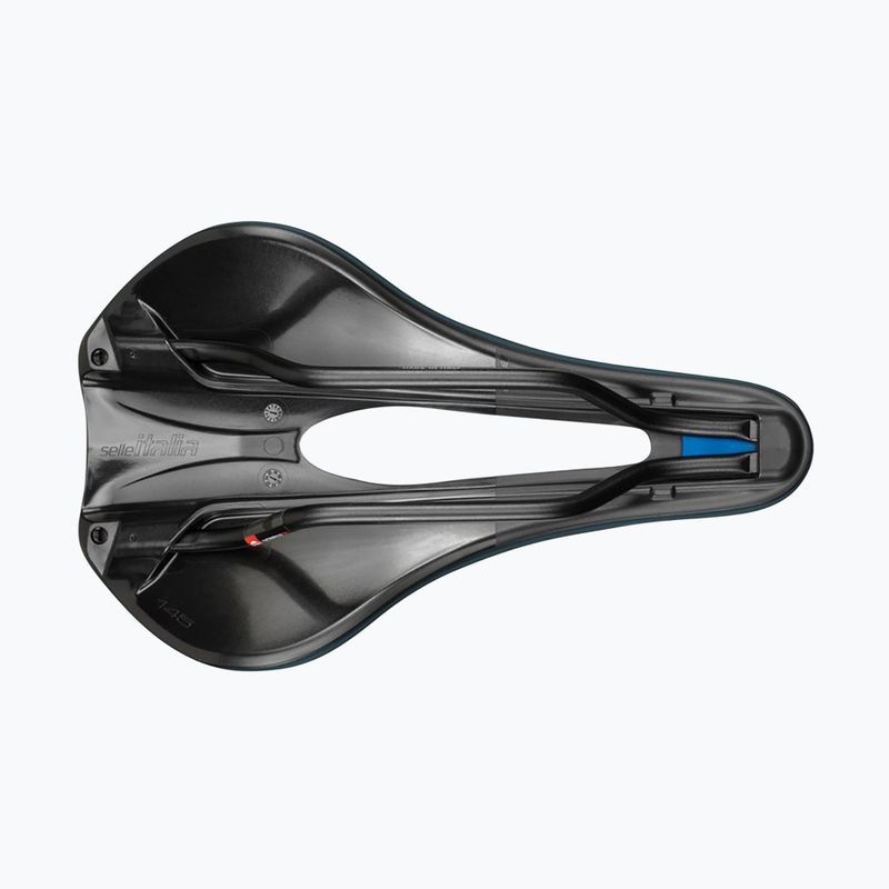 Siodełko rowerowe Selle Italia Novus Boost Evo Gravel TM Superflow, Manganese Rail, Soft-Trek blue 4