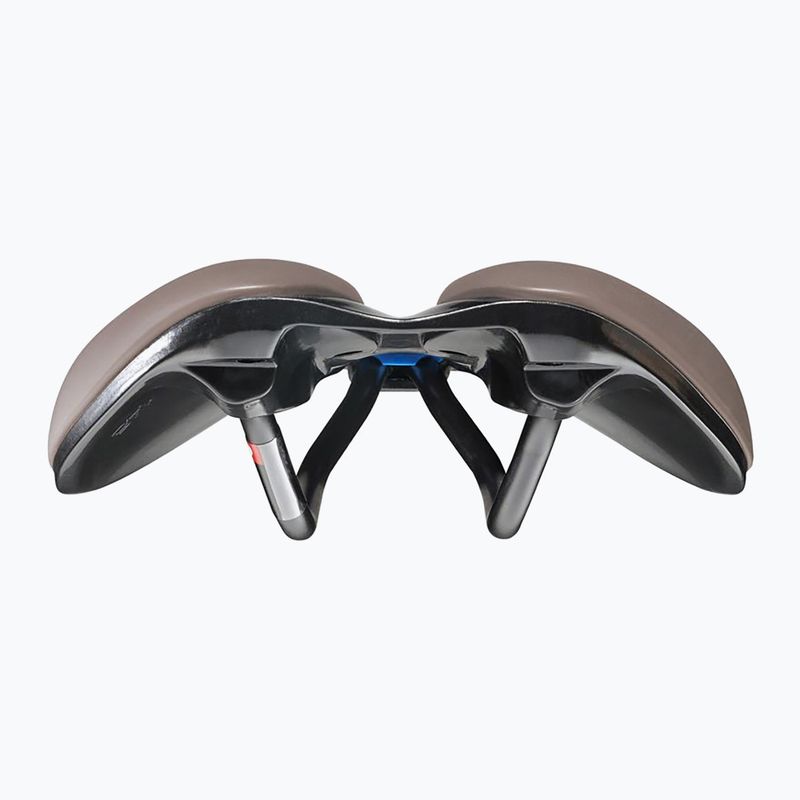 Siodełko rowerowe Selle Italia Novus Boost Evo Gravel TM, Superflow, Manganese Rail, Soft-Trek brown 4