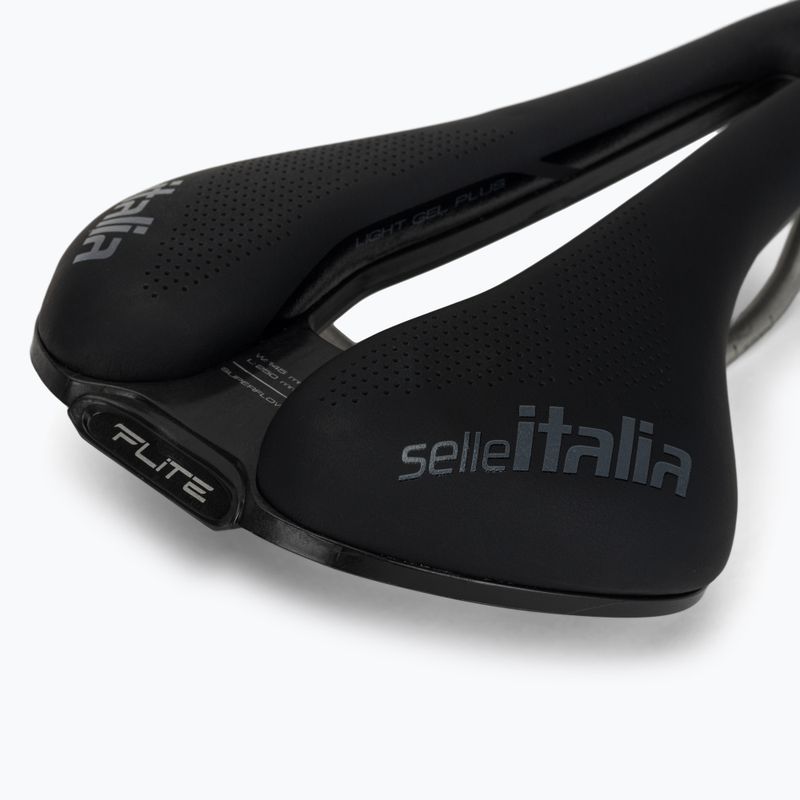 Siodełko rowerowe Selle Italia Flite Boost Gravel Superflow, Fibra-Tek, Light Gel black 5