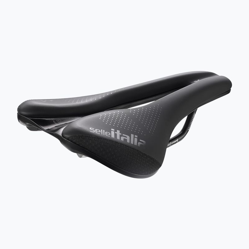Siodełko rowerowe Selle Italia Novus Boost Evo X-Cross TM Superflow, Manganese Rail, Soft-Tek black 2