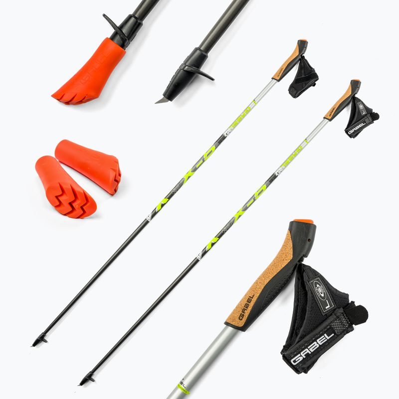 Kije nordic walking GABEL X-5 czarne 7008351131050 6