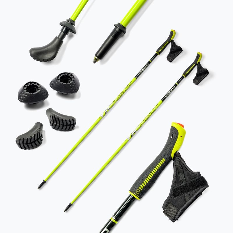 Kije nordic walking GABEL Light NCS żółte 7008341361050 6