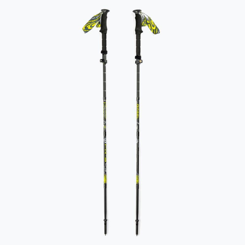 Kije trekkingowe GABEL FR-5 FL LITE XTS czarne 7008391700000