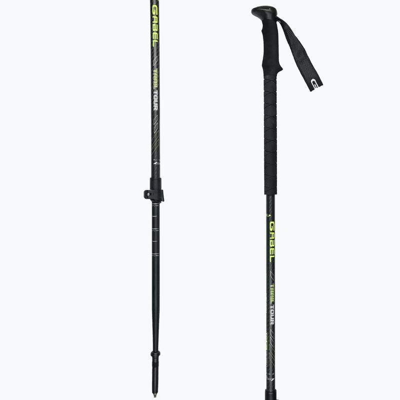 Kije skiturowe GABEL Trail Tour F.L. Carbon EF black 8