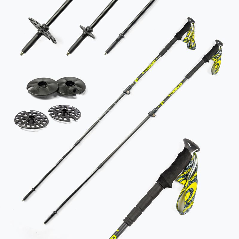 Kije trekkingowe GABEL Escape Carbon XT TOUR AI czarne 7008451900000 6