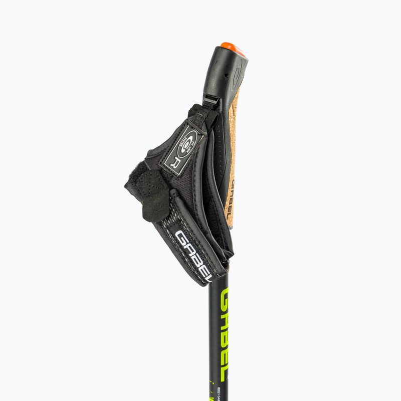 Kije nordic walking GABEL Carbon XT 2S F.L czarne 7008351490000 2