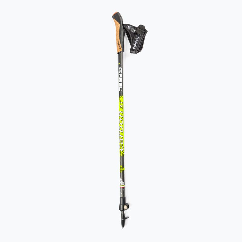 Kije nordic walking GABEL Carbon XT 2S F.L czarne 7008351490000 6