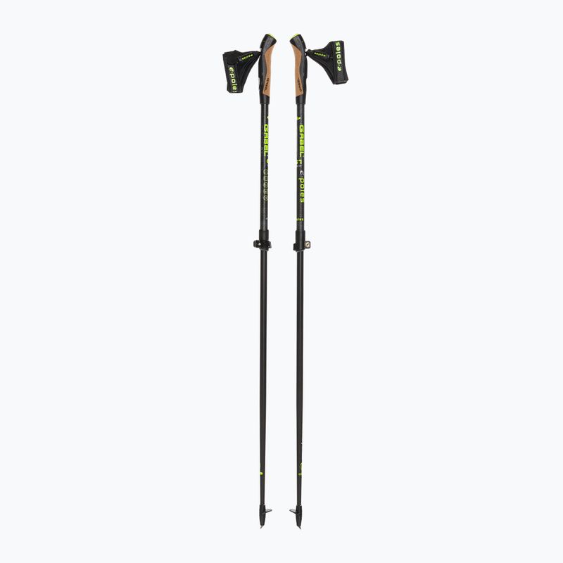 Kije nordic walking GABEL G-1A XTL E-Poles-S.Carbon czarne 7008370210000
