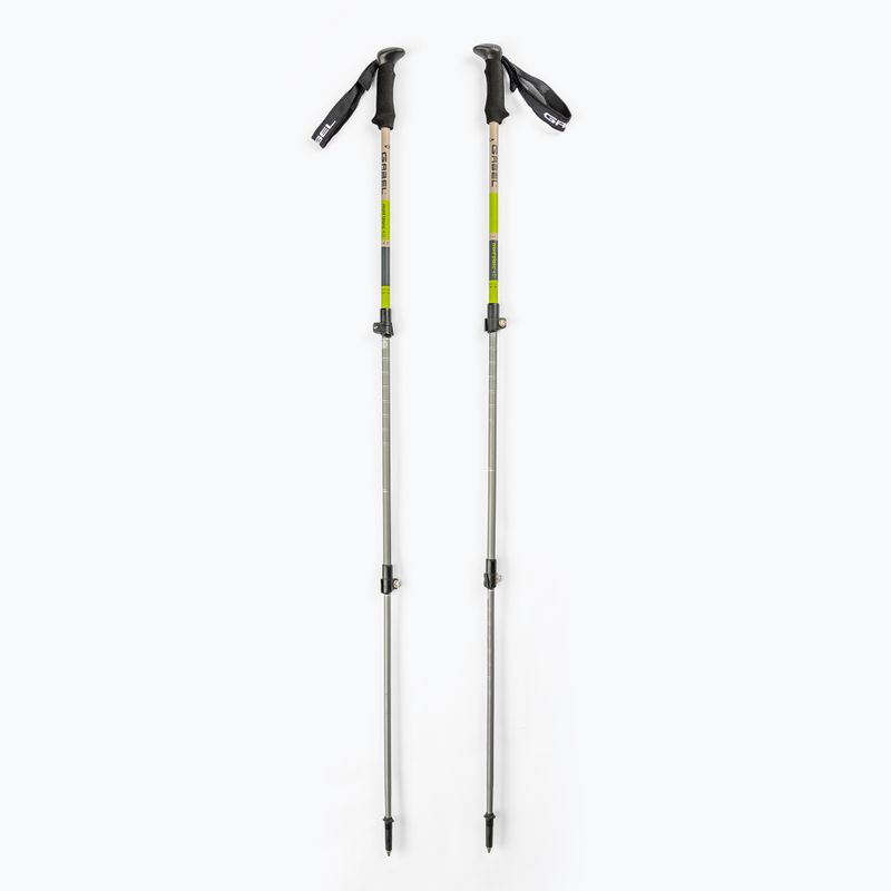 Kije trekkingowe GABEL Mont Blanc F.L. 4.0 zielone 7008432300000