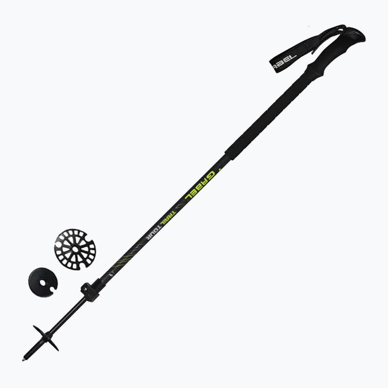 Kije skiturowe GABEL Trail Tour F.L. Carbon EF czarne 7009390300000 7