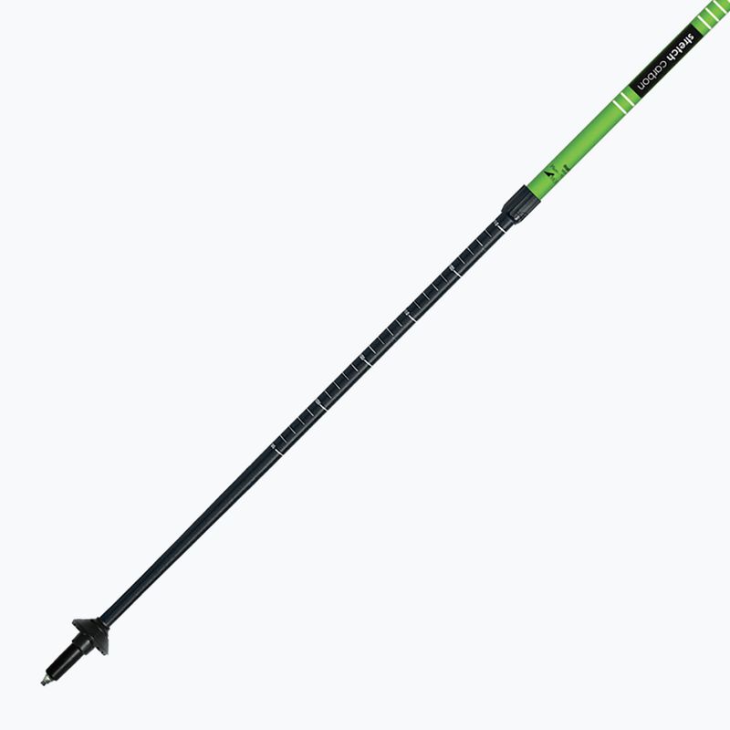 Kije nordic walking GABEL Strech Carbon zielone 9