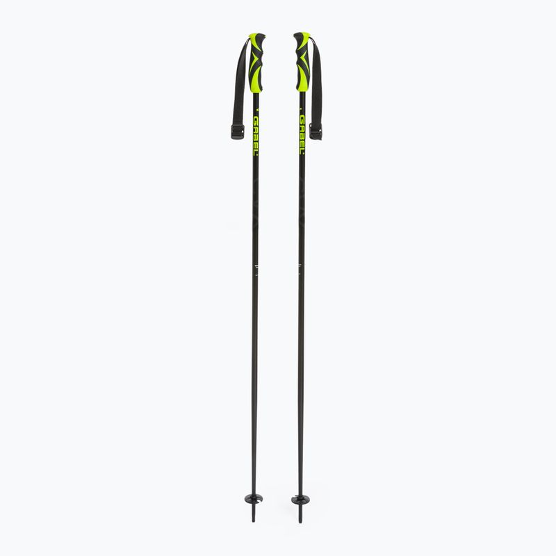 Kije narciarskie GABEL CVX black/yellow