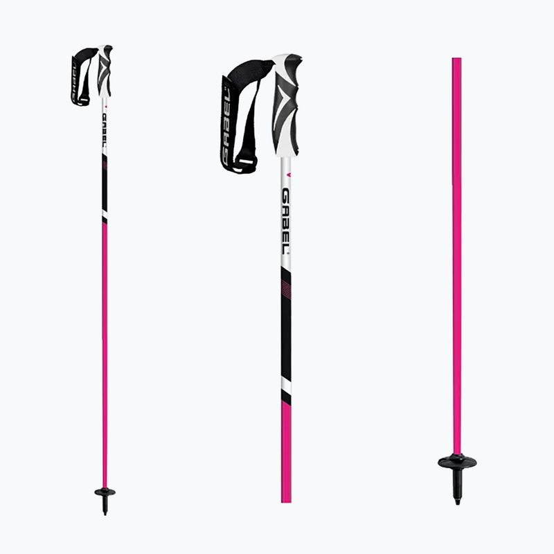 Kije narciarskie GABEL Carbon Cross pink 6