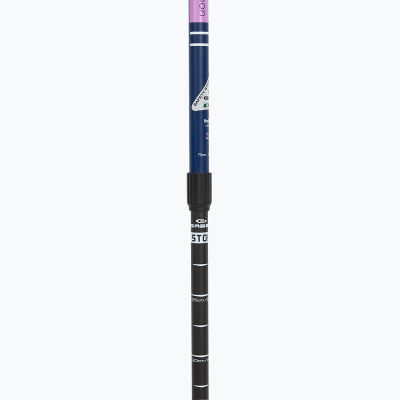 Kije nordic walking GABEL Strech Carbon fioletowy 4