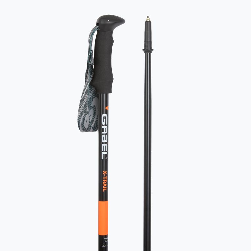 Kije nordic walking GABEL X-Trail pomarańczowy 3