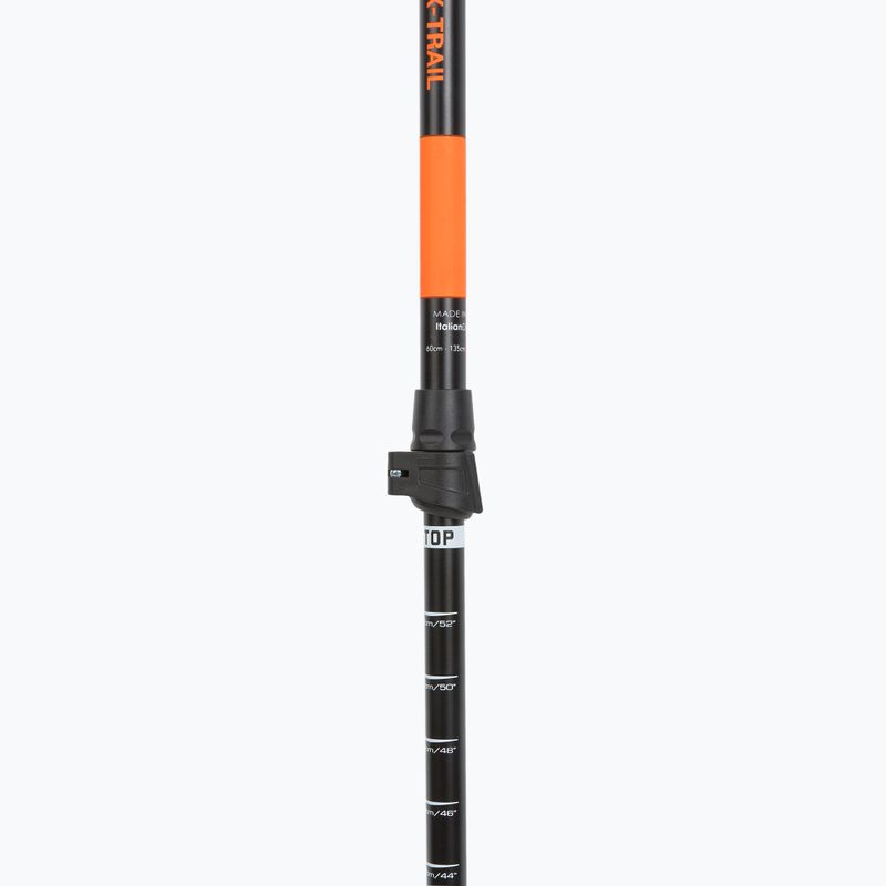 Kije nordic walking GABEL X-Trail pomarańczowy 4