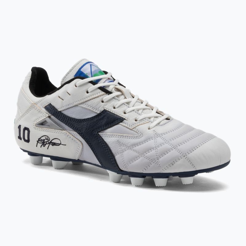 Buty piłkarskie męskie Diadora Match Winner RB Italy OG MDPU biało-niebieskie DD-101.172359-C1494
