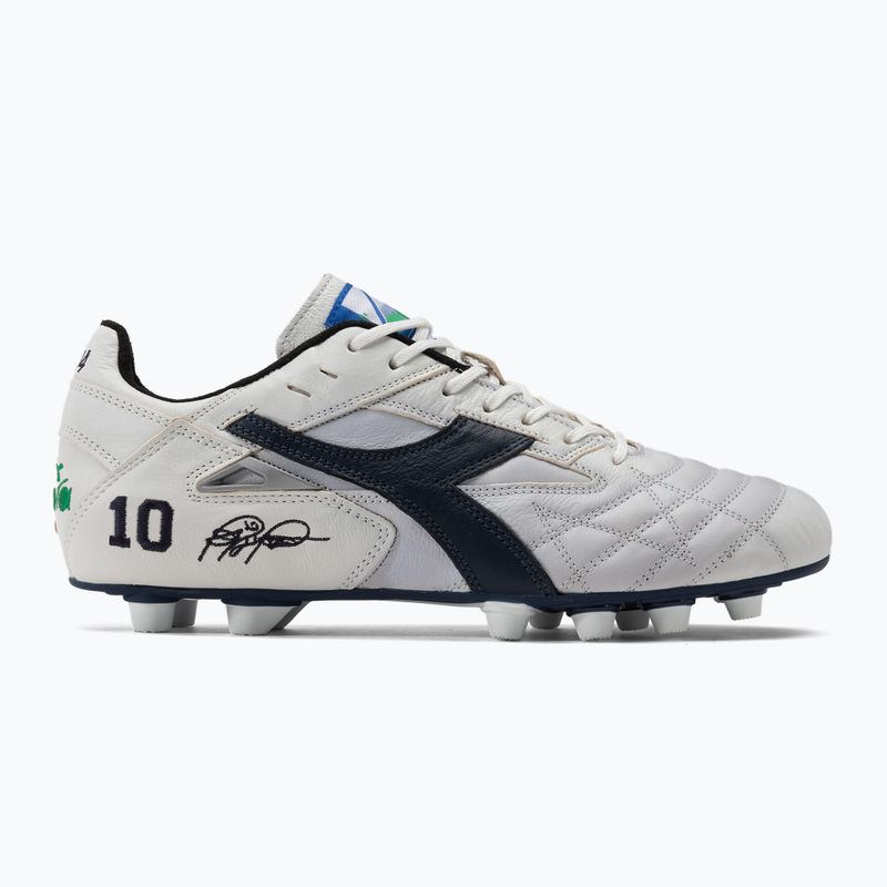Buty piłkarskie męskie Diadora Match Winner RB Italy OG MDPU biało-niebieskie DD-101.172359-C1494 2