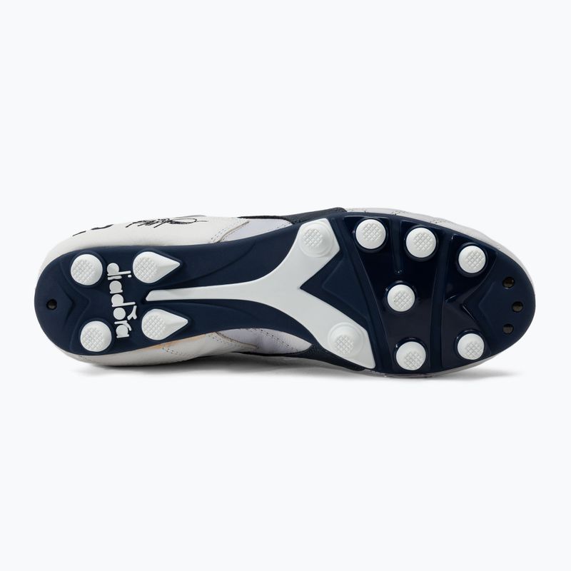 Buty piłkarskie męskie Diadora Match Winner RB Italy OG MDPU biało-niebieskie DD-101.172359-C1494 4