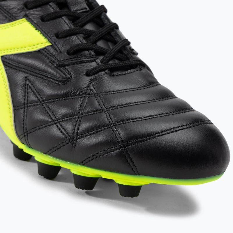 Buty piłkarskie męskie Diadora Match Winner RB Italy LT MDPU czarno-zielone DD-101.172363-C0004 8