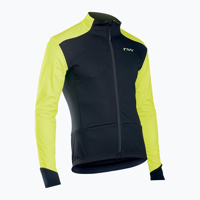 Kurtka rowerowa męska Northwave Reload SP yellow fluo/black