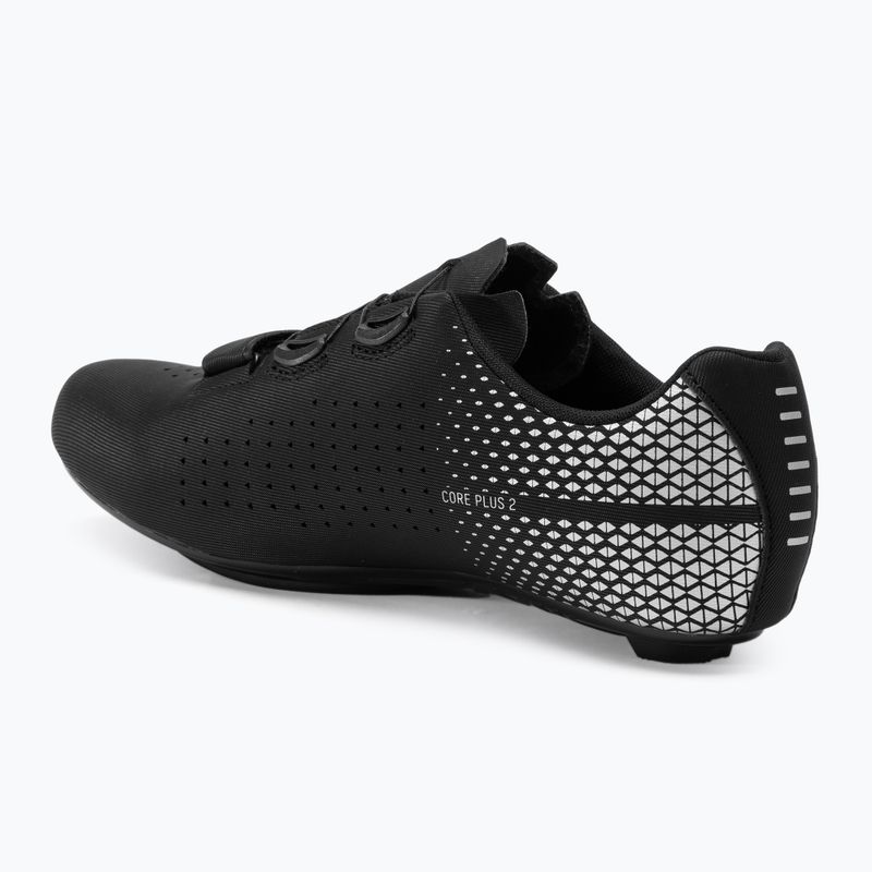 Buty szosowe męskie Northwave Core Plus 2 black/silver 3