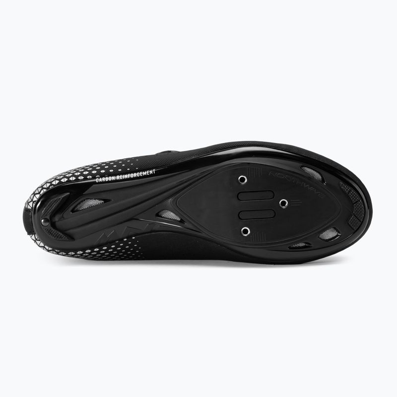 Buty szosowe męskie Northwave Core Plus 2 black/silver 4