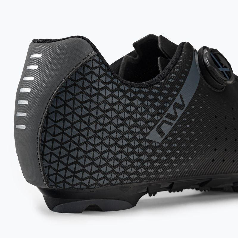 Buty rowerowe MTB męskie Northwave Origin Plus 2 black/dark grey 9