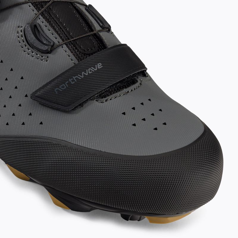 Buty rowerowe MTB męskie Northwave Origin Plus 2 dark grey/honey 7