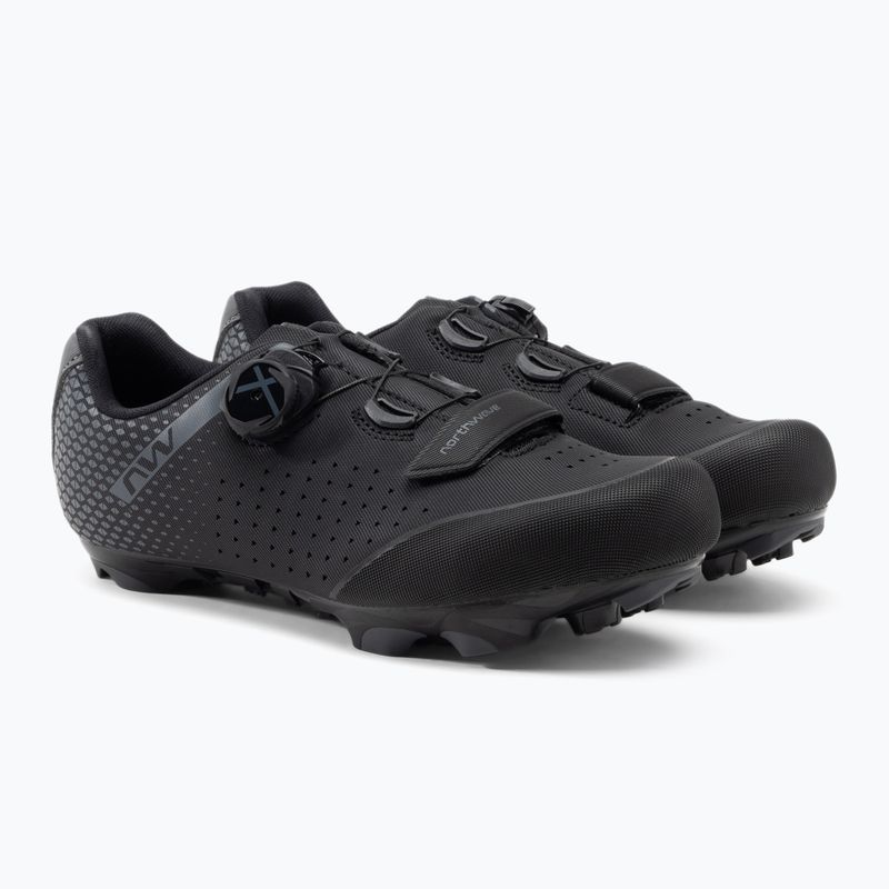 Buty rowerowe MTB męskie Northwave Origin Plus 2 Wide black/dark grey 5