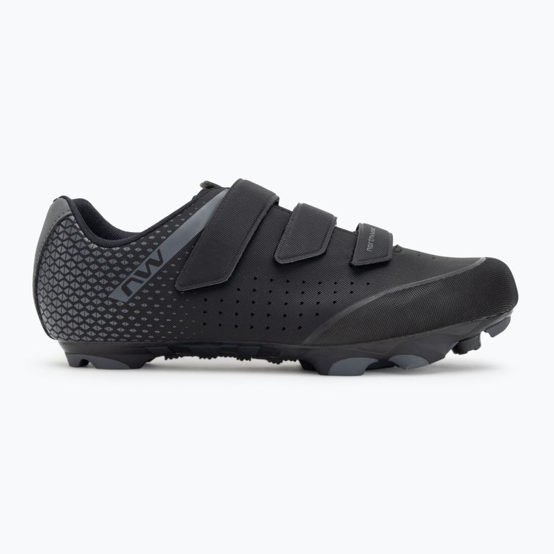 Buty rowerowe MTB męskie Northwave Origin 2 black/dark grey 2