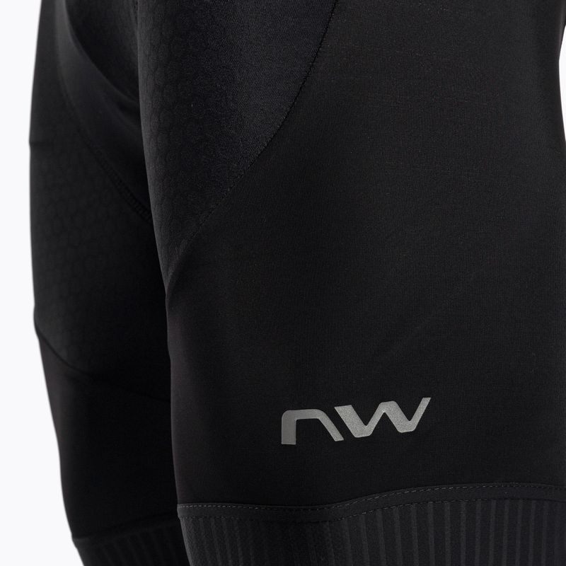 Spodenki rowerowe męskie Northwave Active Bibshort black 3