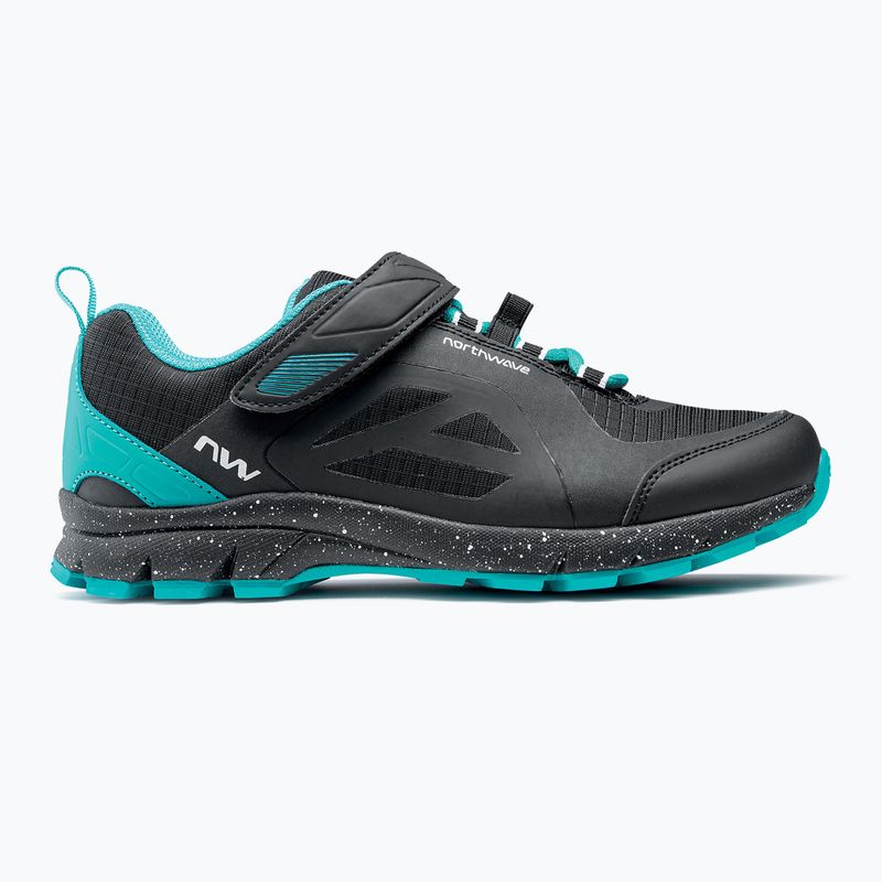 Buty rowerowe MTB damskie Northwave Escape Evo black/turquoise 9