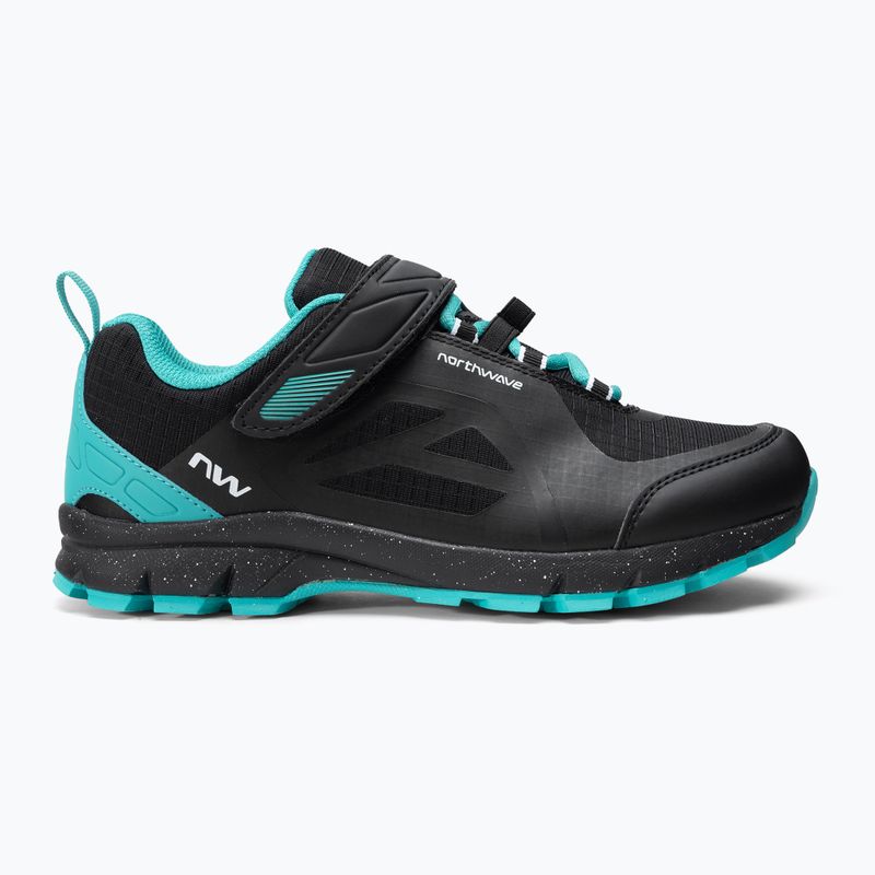 Buty rowerowe MTB damskie Northwave Escape Evo black/turquoise 2