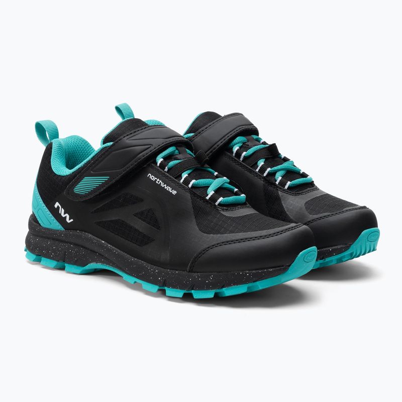 Buty rowerowe MTB damskie Northwave Escape Evo black/turquoise 4