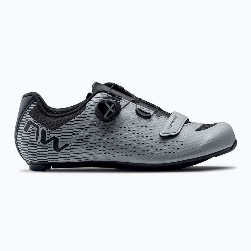 Buty szosowe męskie Northwave Storm Carbon 2 silver/reflective