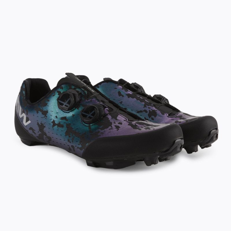 Buty rowerowe MTB męskie Northwave Rebel 3 iridescent 3