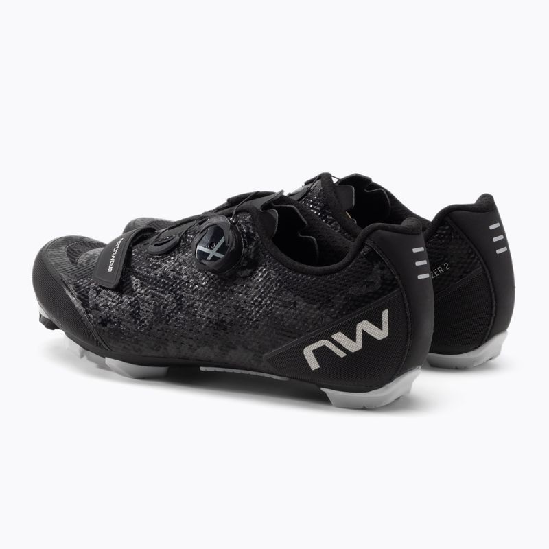 Buty rowerowe MTB męskie Northwave Razer 2 black 3