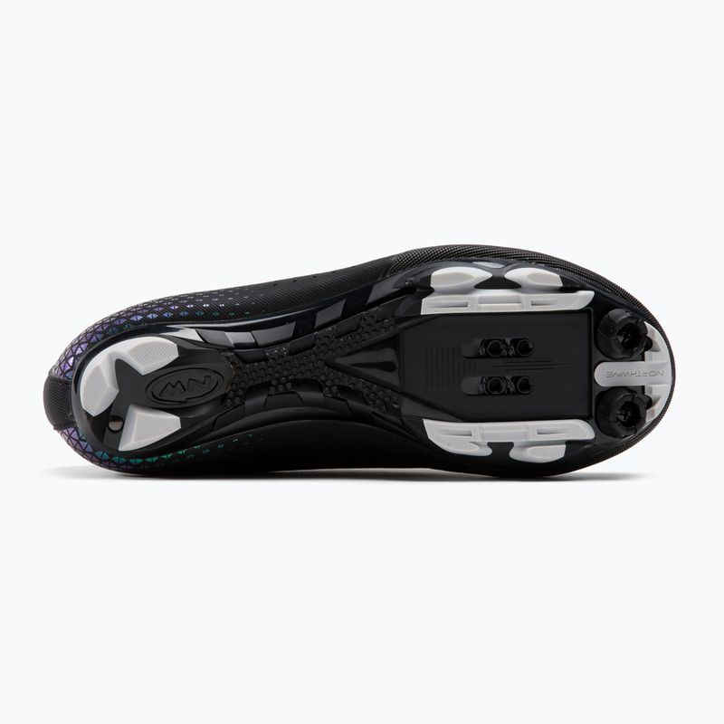 Buty rowerowe MTB damskie Northwave Origin Plus 2 black/iridescent 5