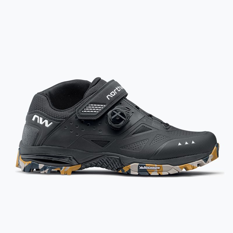 Buty rowerowe MTB męskie Northwave Enduro Mid 2 black/camo 8