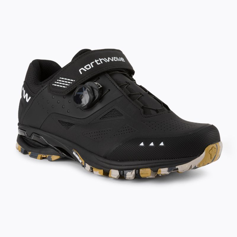 Buty rowerowe MTB męskie Northwave Spider Plus 3 black/camo sole
