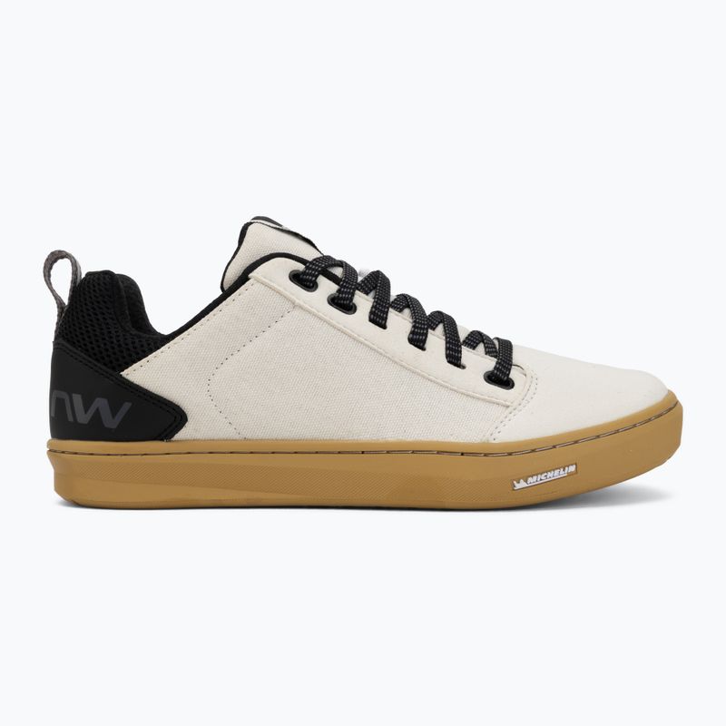 Buty rowerowe platformy męskie Northwave Tailwhip off white 2