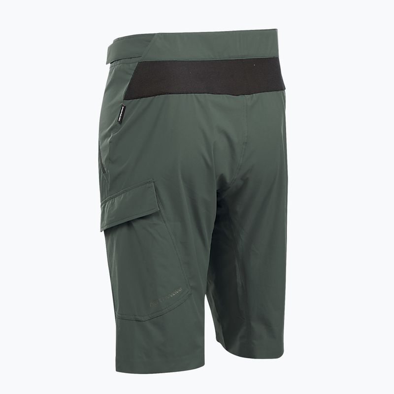 Spodenki rowerowe męskie Northwave Edge Baggy green forest 2